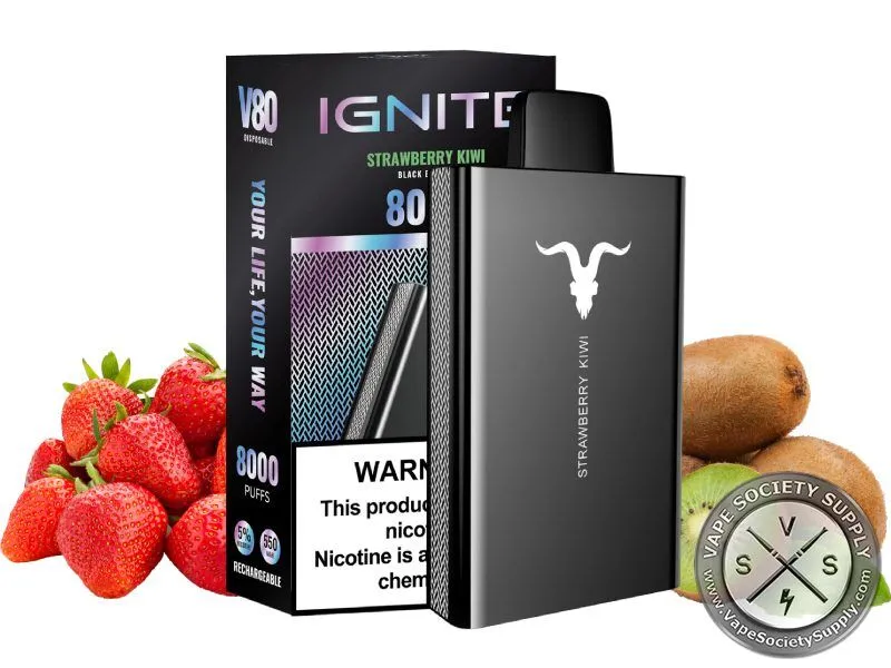 IGNITE V80 Disposable 8000 Puffs Strawberry Kiwi