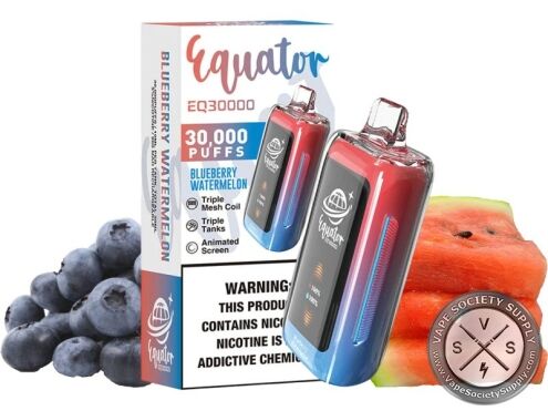 Equator EQ30000 Puffs Disposable Blueberry Watermelon