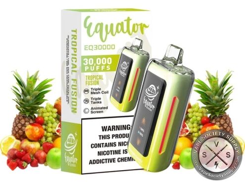 Equator EQ30000 Puffs Disposable Tropical Fusion