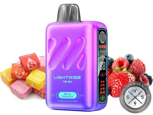 Lost Vape Lightrise TB 18K Vape Disposable Berry Starburst