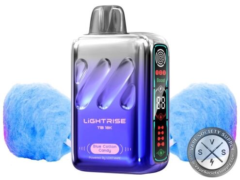 Lost Vape Lightrise TB 18K Vape Disposable Blue Cotton Candy