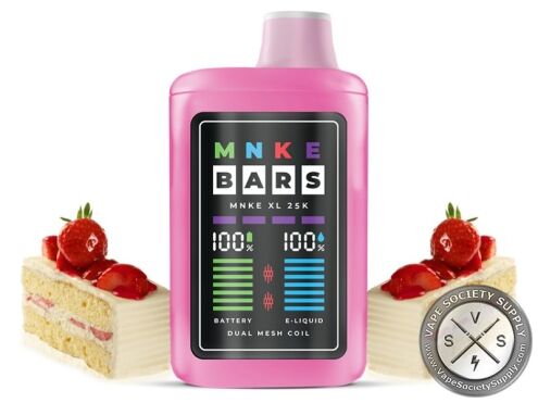 MNKE BARS XL 25k Disposable Strawberry Cake