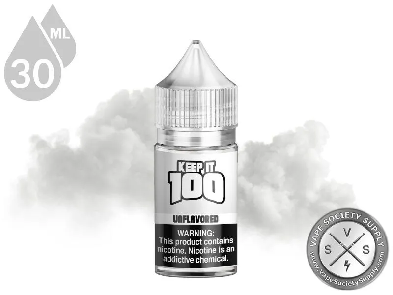 Unflavored KEEP IT 100 SALTS
