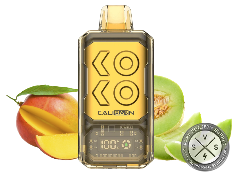 Uwell Caliburn Bar S18000 Puffs Disposable Mango Honeydew