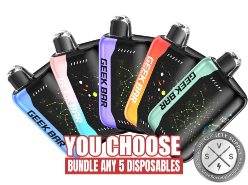 5 Geek Bar Pulse X 25k Disposable