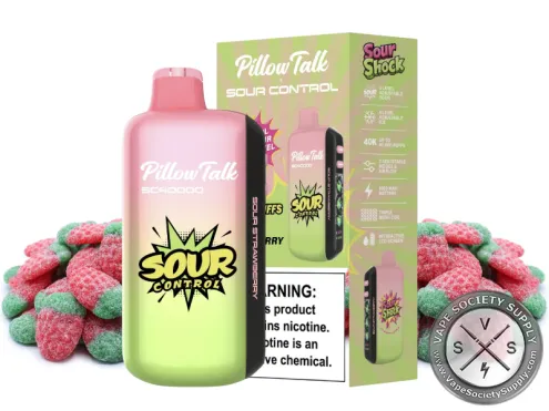 Pillow Talk Sour Control SC40000 Puffs Sour Strawberry