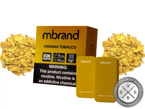Daze mBrand Clickmate Pods 50K Puffs Rich Tobacco-1