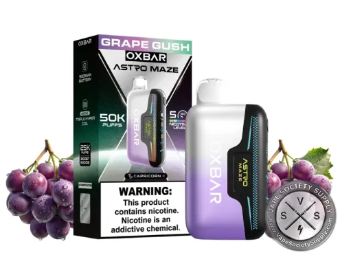 OXBAR Astro Maze Disposable _ 50K Puffs Grape Gush