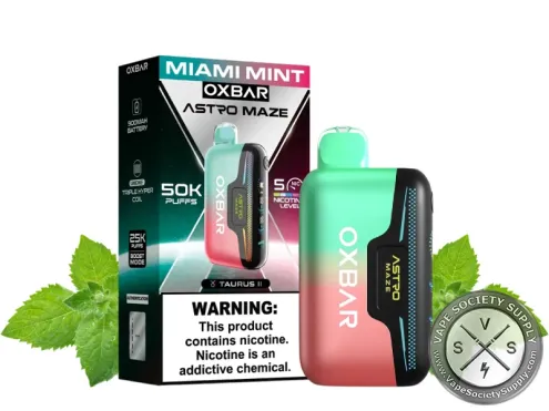OXBAR Astro Maze Disposable _ 50K Puffs miami mint