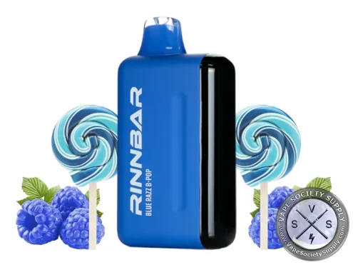 RINNBAR 50k blue razz pop
