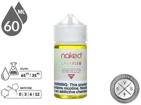 Naked 100 60ml Lava Flow E Liquids