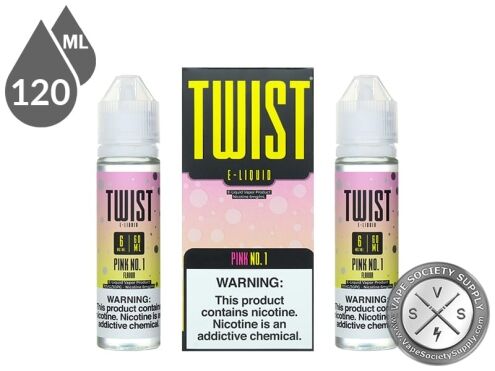 Twist 120ml Pink No 1 E Liquid