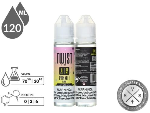 Twist 120ml Pink No 1 E Juice