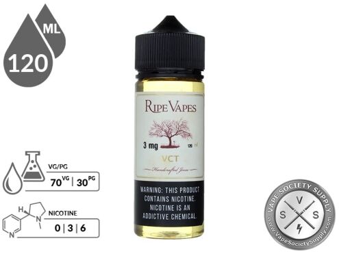 Ripe Vapes 120ml VCT E Liquid