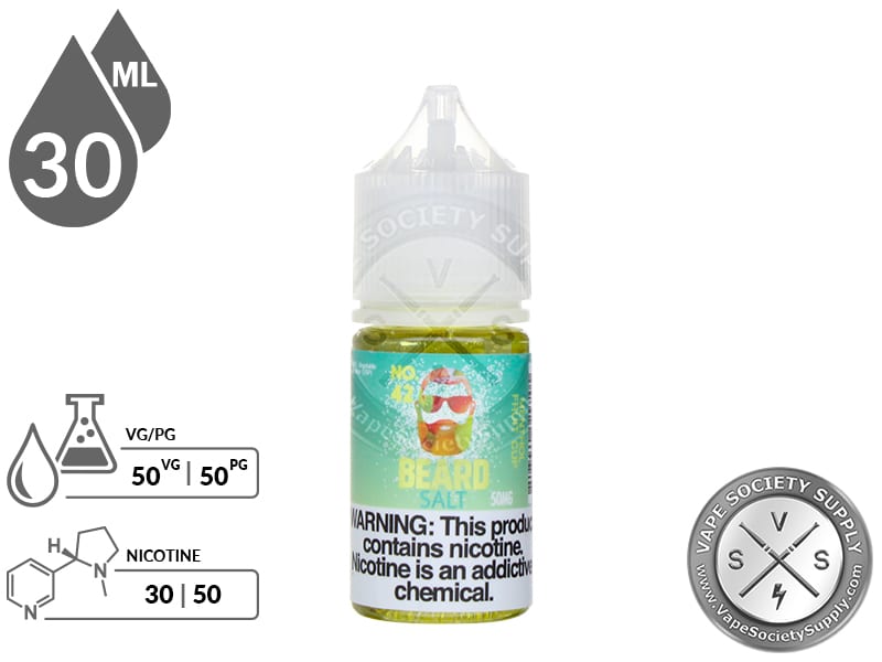 No. 42 Cold Fruit Cup Salts by Beard Vape Co 30ml