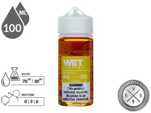 Tropics Iced by Wet Liquids 100ml