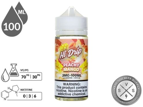 Hi Drip 100ml Peachy Mango Vape