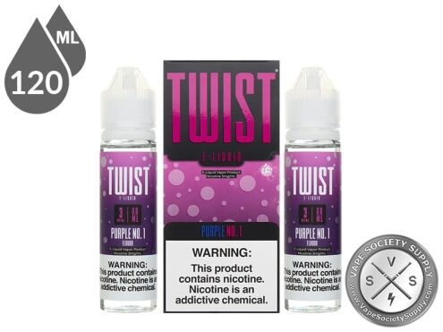 Twist 120ml Purple No 1 E Liquid