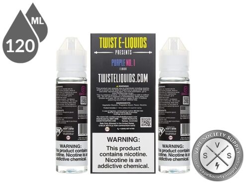 Twist 120ml Purple No 1 EJuice