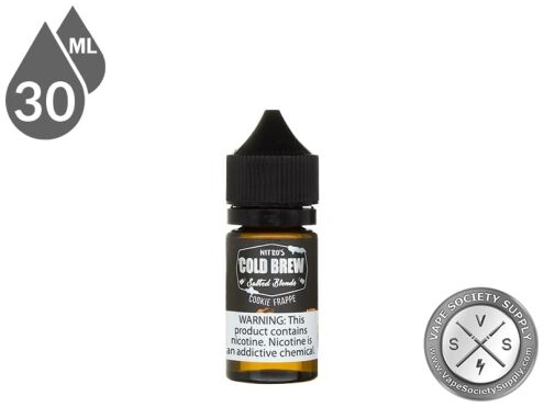 Nitros Cold Brew Salted Blends 30ml Cookie Frappe ejuice