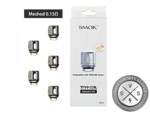 SMOK V9 Replacement Coils 5PCK Meshed 0.15ohm