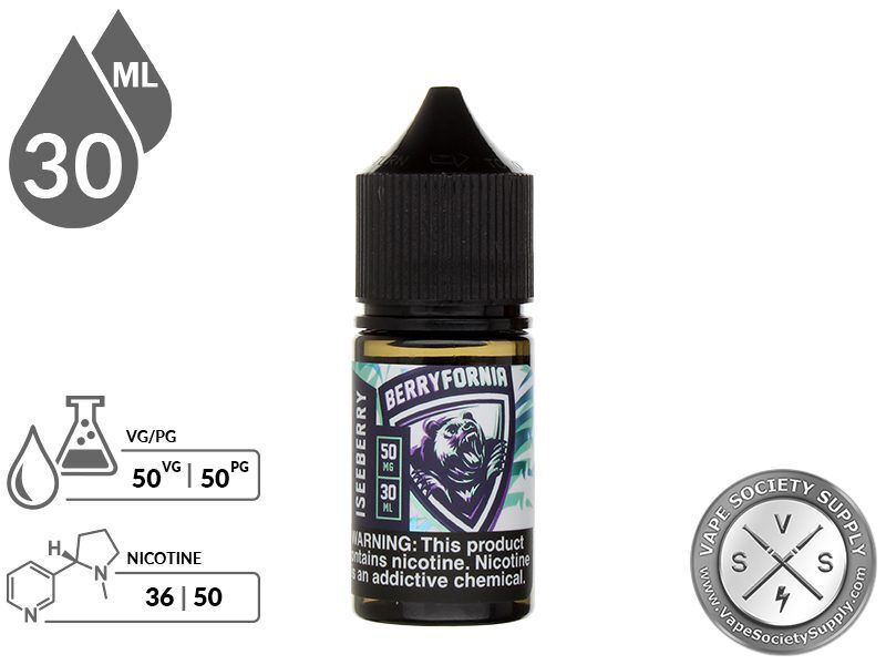 Berryfornia Nic Salt 30ml Iseeberry EJuice