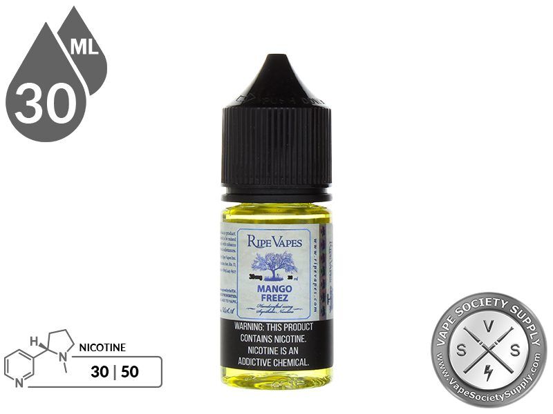 Ripe Vape Synthetic Salt 30ml Mango Freez E Liquid