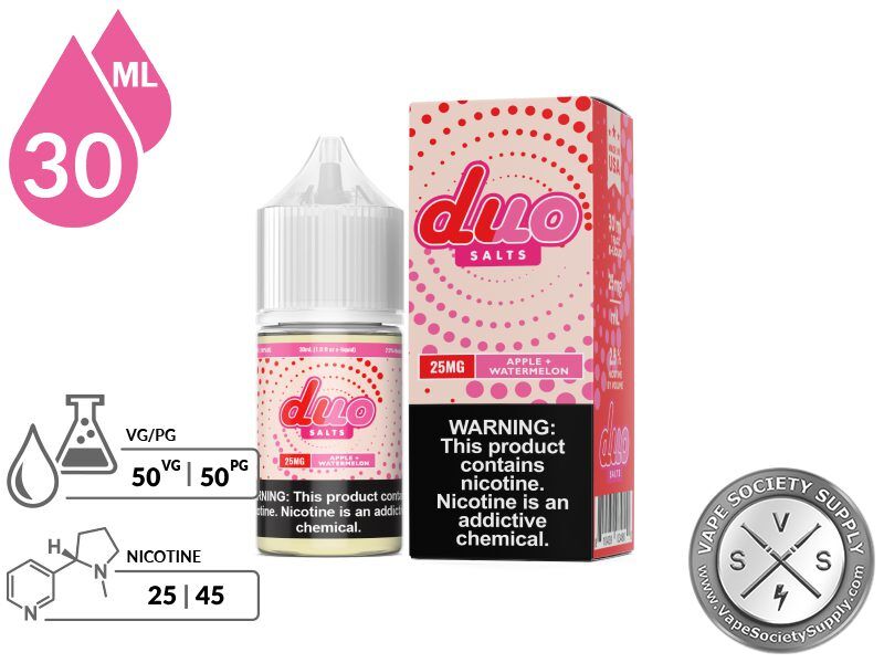 Apple Watermelon DUO BURST SALTS