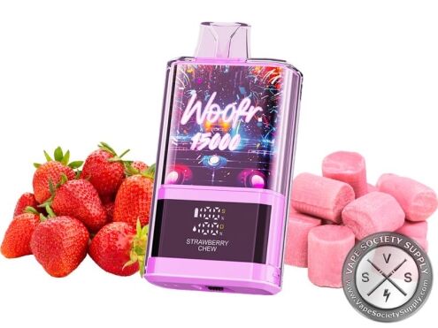 iJoy Woofr 15000 Disposable Strawberry Chew