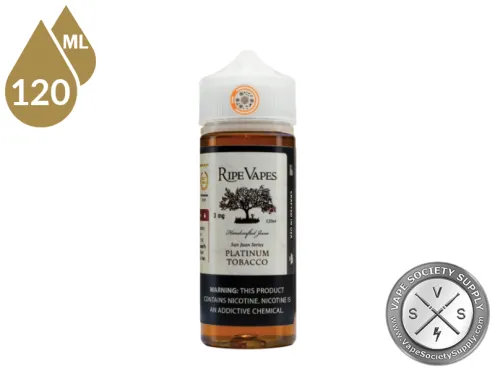 San Juan Platinum By Ripe Vapes E-Liquid