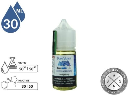 Blue Raspberry RIPE VAPES SALT info