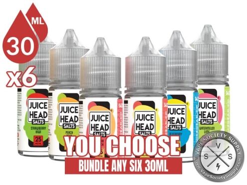 Juice Head Salts Bundle 6x30ml (180ml)