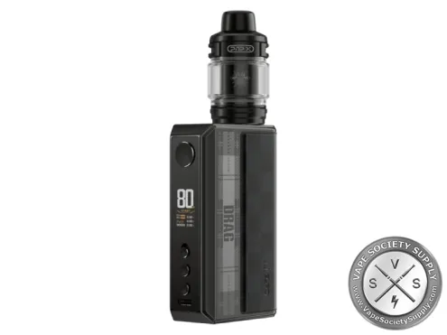 Voopoo Drag 5 177W Dual 18650 Starter Kit Black