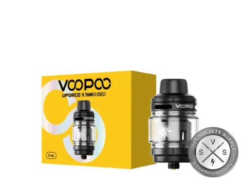 VooPoo Uforce X II Tank Black