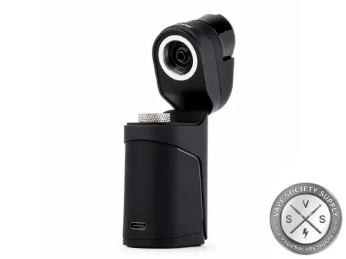 Dr. Dabber Ghost 2 vaporizer with open heating chamber and USB-C charging port