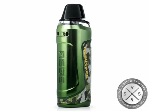 GeekVape Aegis Nano 3 pod kit in Jungle Green camouflage finish