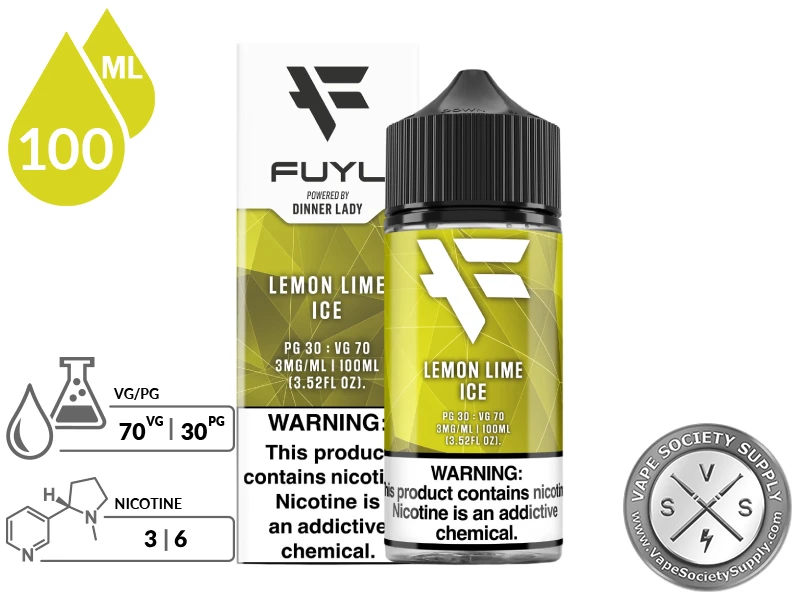Lemon Lime Ice FUYL By Dinner Lady