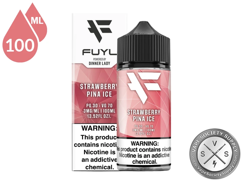 Strawberry Pina Ice FUYL By Dinner Lady