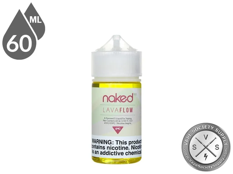 Lava Flow Naked 100 60ml bottle