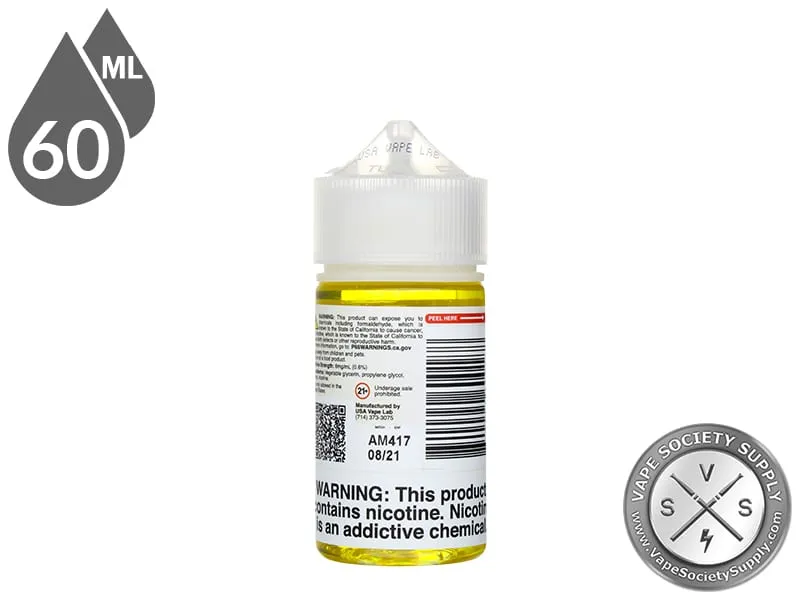 Lava Flow Naked 100 60ml bottle back label
