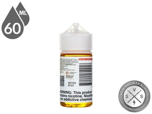 Mango Naked 100 60ml bottle back label