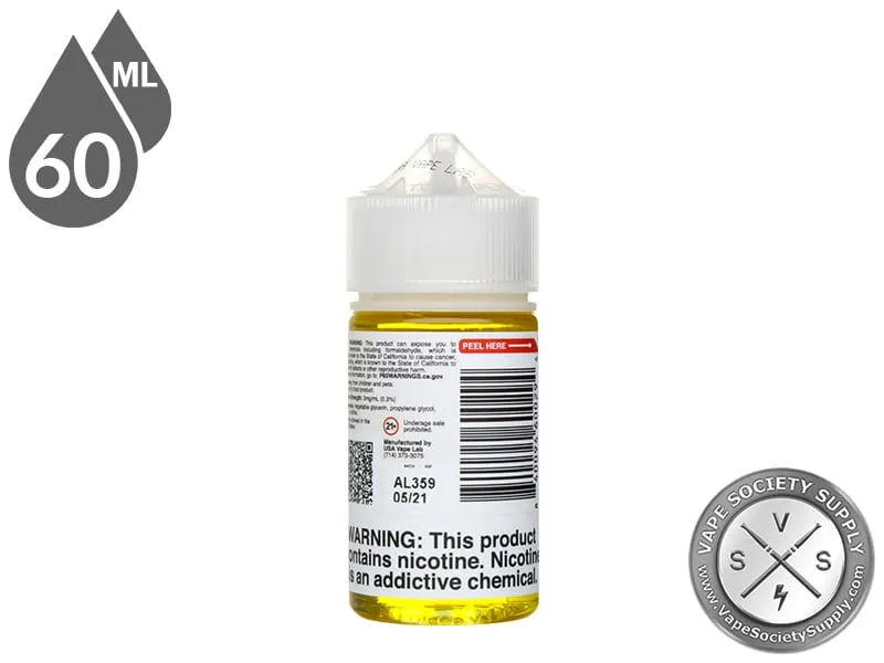 Really Berry Naked 100 60ml bottle back label