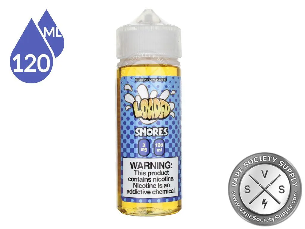 S'mores Loaded 120ml bottle