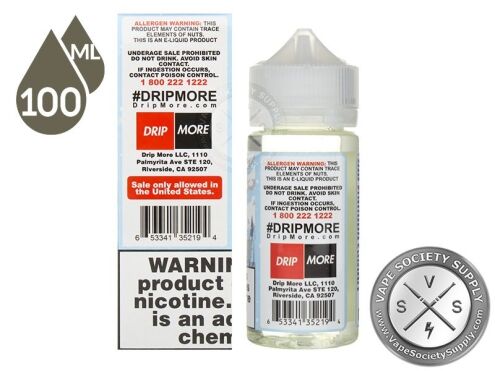 Batch Candy King On Ice 100ml box side and bottle label