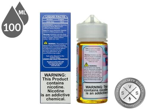 Puff Labs 100ml Pink And Blues E Juice
