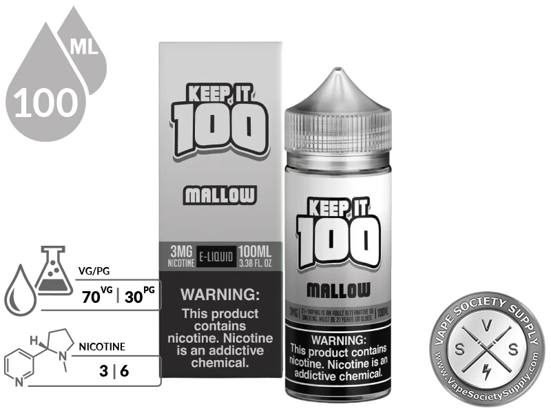 Mallow by Keep It 100 Vape Juice