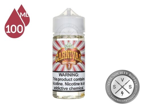 Carnival Juice Roll Upz Berry Lemonade 100ml Eliquid