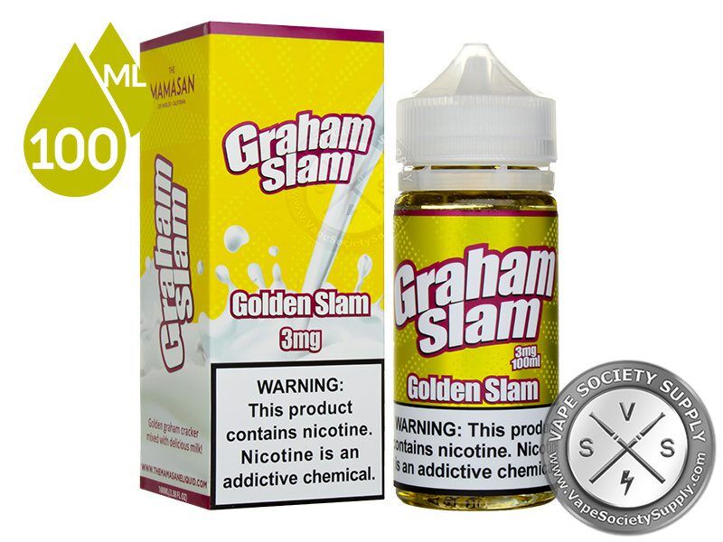 Graham Slam by Slam Juice 100ml bottle and box