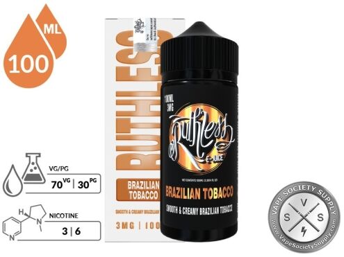 Brazilian Tobacco By Ruthless Vapor info
