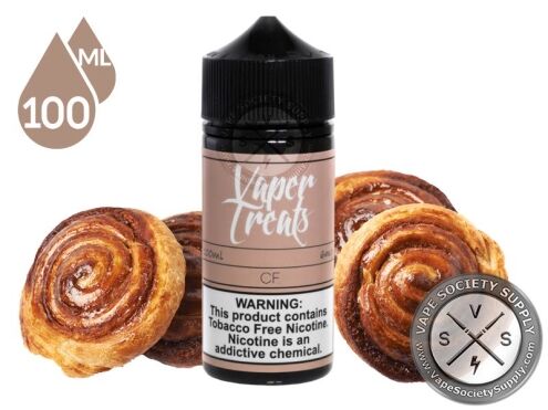 Cinna-Fun by Vaper Treats 100ml bottle with cinnamon rolls